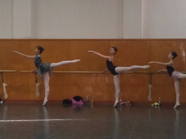 北京舞踊学院 中国中央バレエ団への研修09