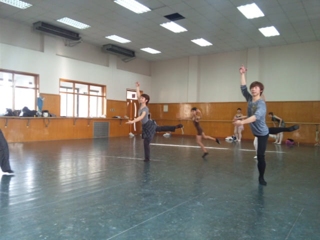 北京舞踊学院 中国中央バレエ団への研修10