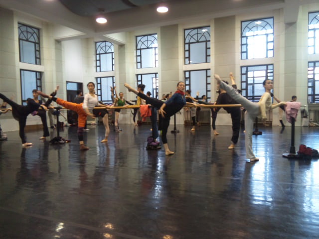 北京舞踊学院 中国中央バレエ団への研修07